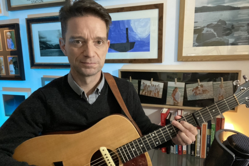 Ben Cosh on guitar